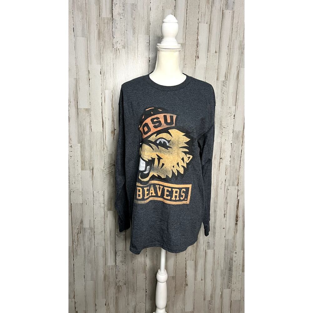 Gameday‎ Couture Oregon State Beavers Men's Large Gray Long Sleeve Tee